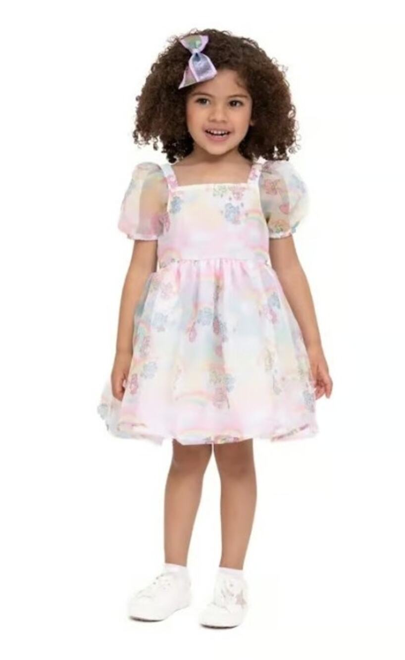 Care Bears Rainbow Tule Dress - Size Small (6/6x)